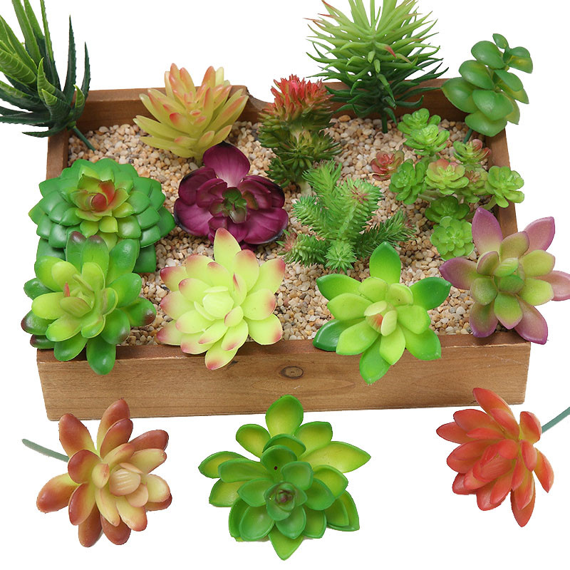 Bonsai Garden Ideas - 2021 Artificial Succulents Plants Home Decor