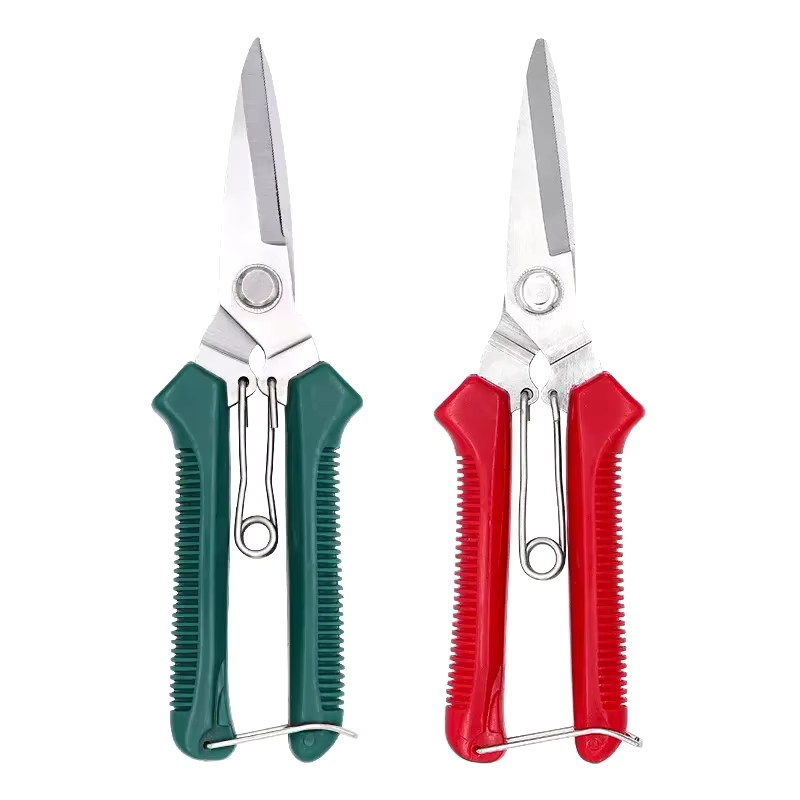 Bonsai Garden Knife - 190mm Straight Head Pruning Shears Stainless