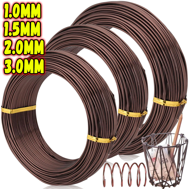 Bonsai Wire Aluminum - Aluminum Wire, Bendable Craft Wire for