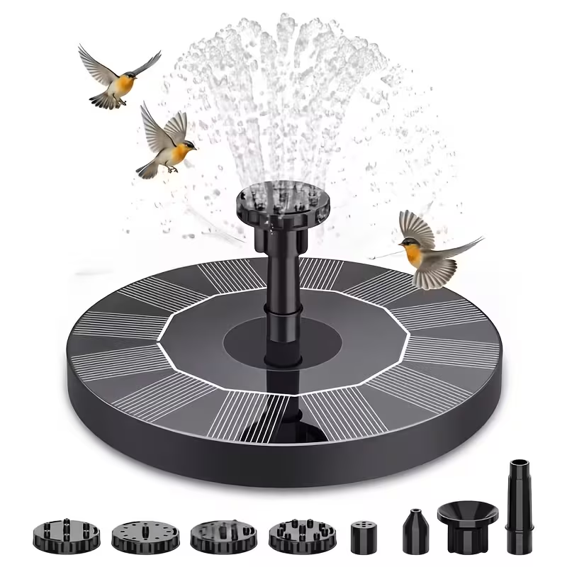 Bonsai Garden Fountain - Mini High-Quality Solar Fountain Pump, Solar