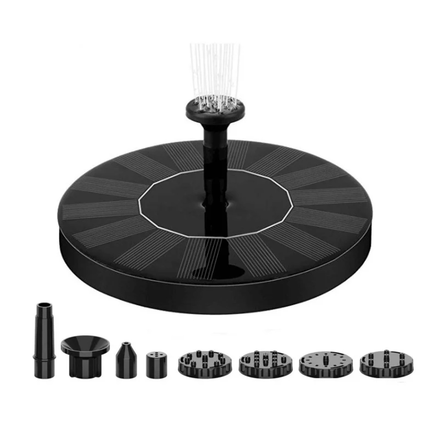 Bonsai Garden Fountain - Solar Fountain Pump for Bird Bath,