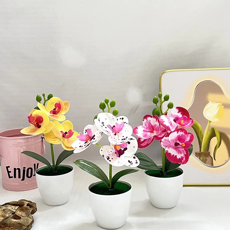 Bonsai Garden Ideas - 1Pcs 20CM Simulation Plants Potted Artificial