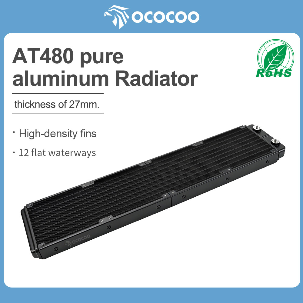 Bonsai Wire Aluminum - OCOCOO PC Water Cooling Radiator 480mm