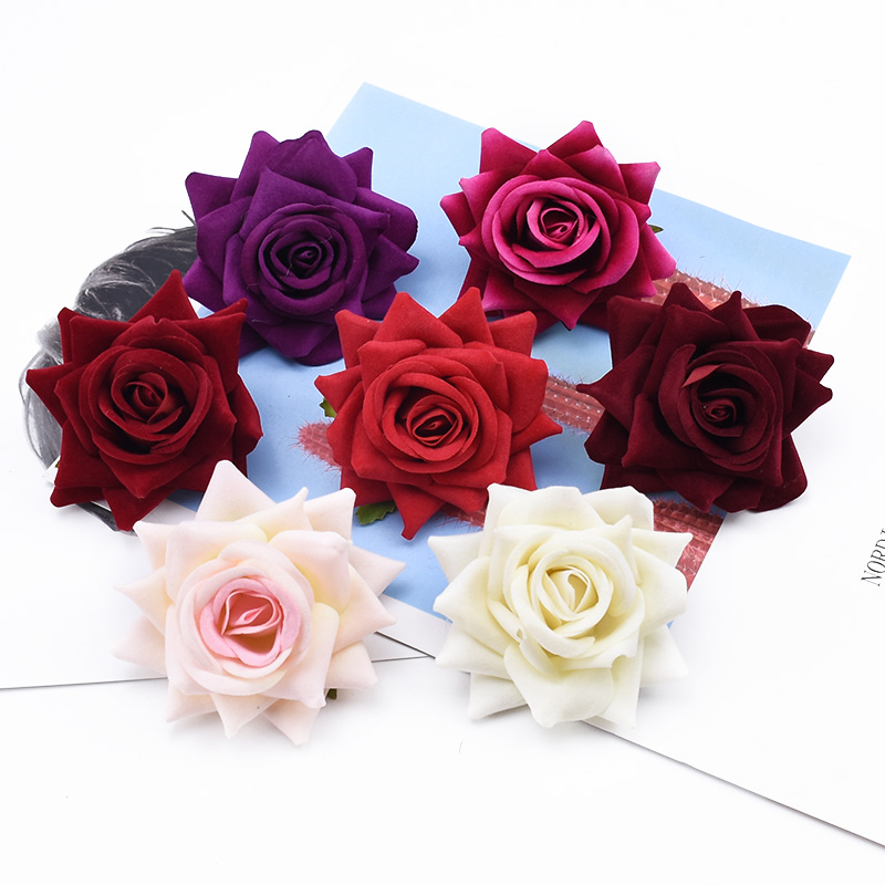 Artificial Flower Flannel Rose - Bonsai Garden For Sale review and price
