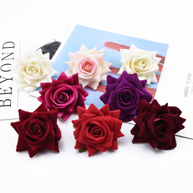 Artificial Flower Flannel Rose - Bonsai Garden For Sale review and price