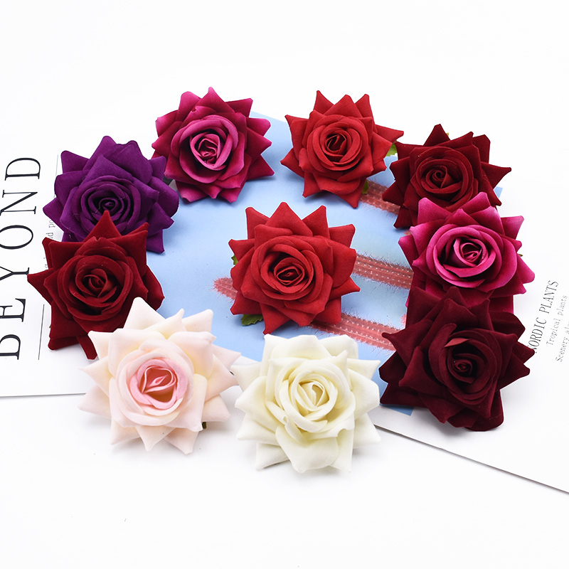 Artificial Flower Flannel Rose - Bonsai Garden For Sale review and price