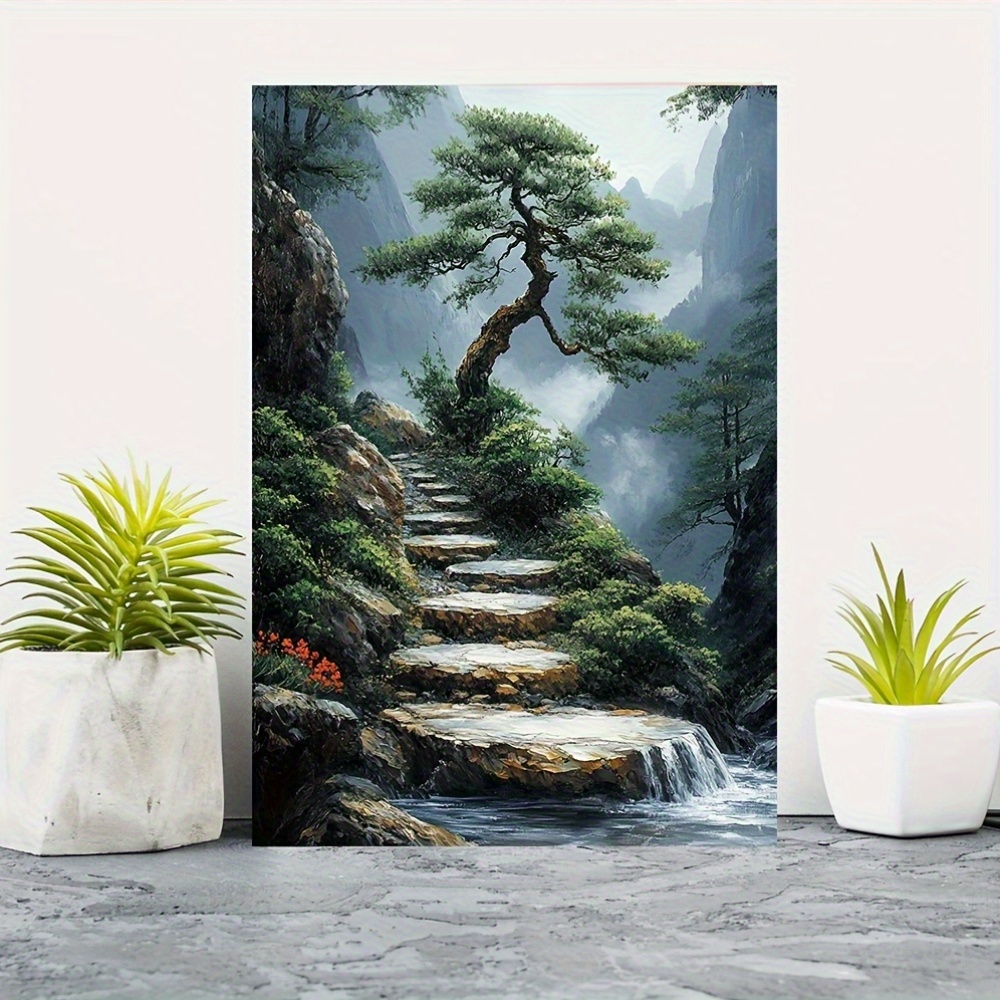 Zen Garden Canvas Artwork Feat - Bonsai Vertical Garden review and price