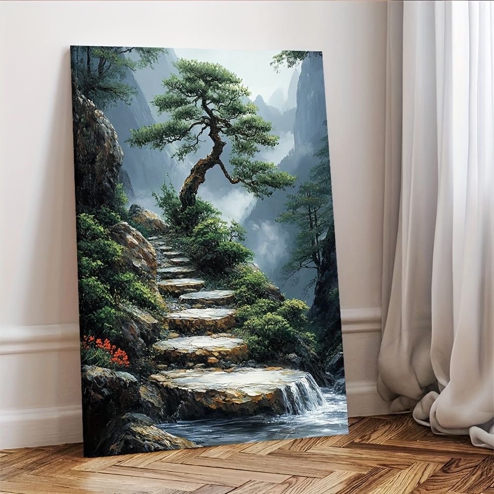 Zen Garden Canvas Artwork Feat - Bonsai Vertical Garden review and price
