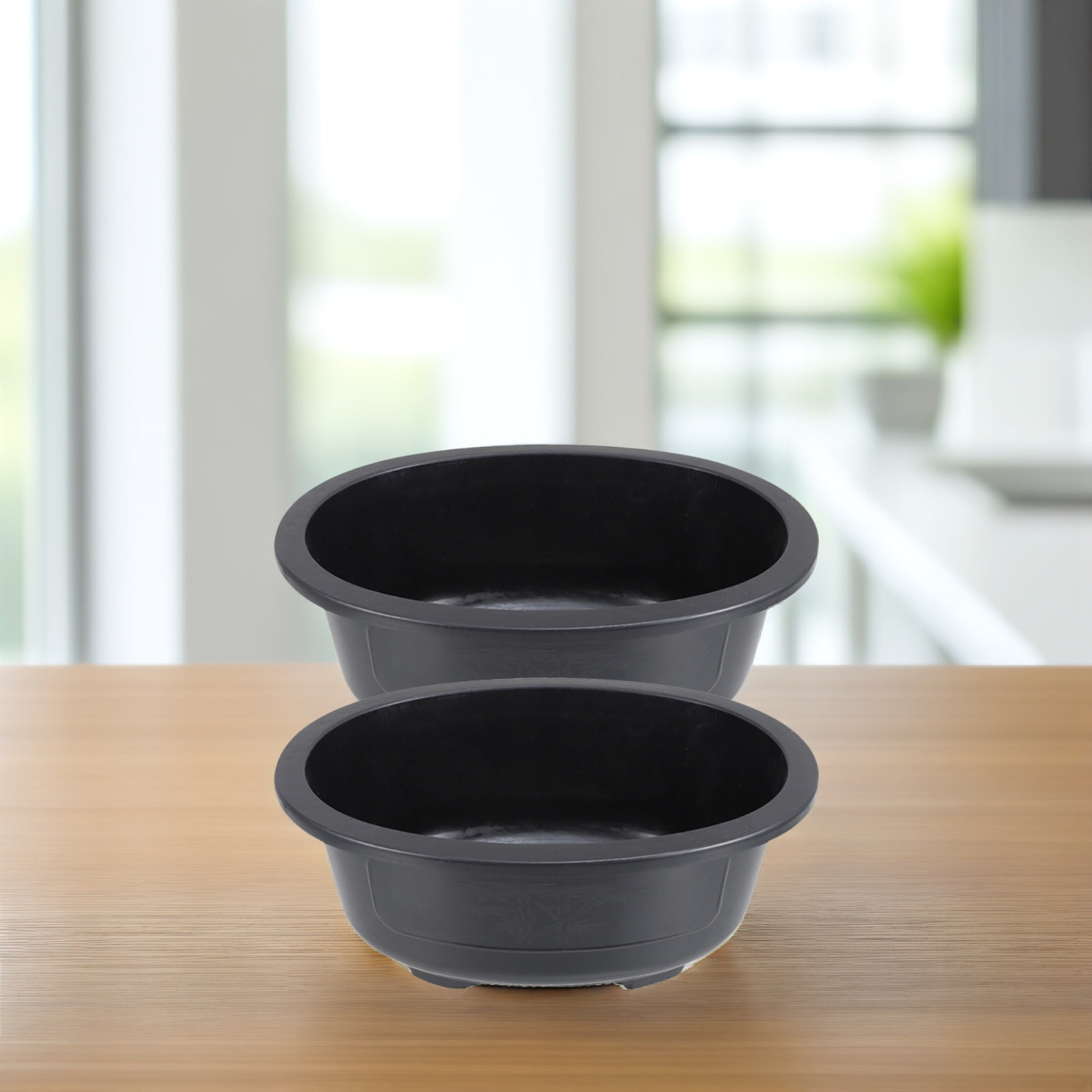 2Pcs Large Oval Flowerpot Plas - Bonsai Vertical Garden review and price