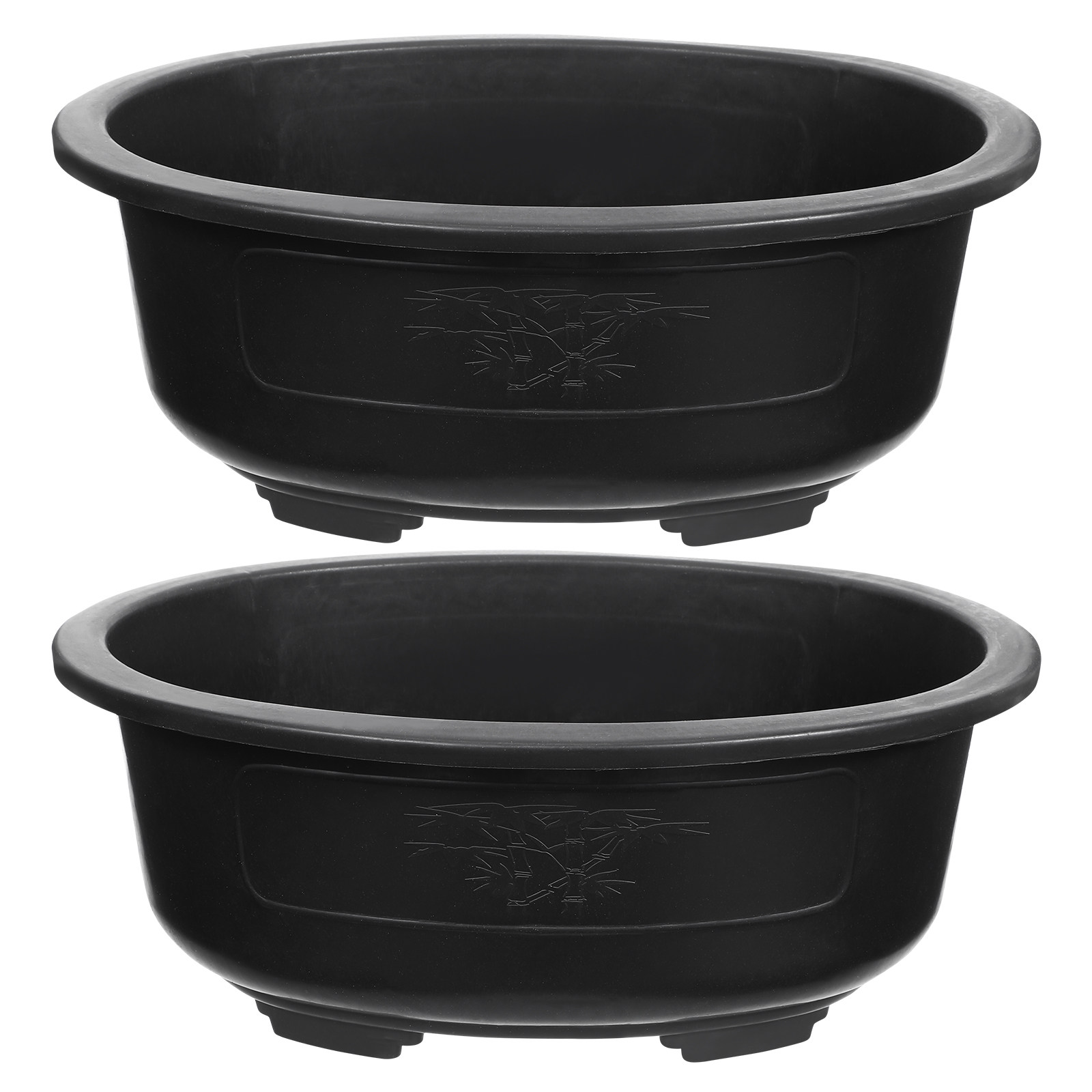 2Pcs Large Oval Flowerpot Plas - Bonsai Vertical Garden review and price