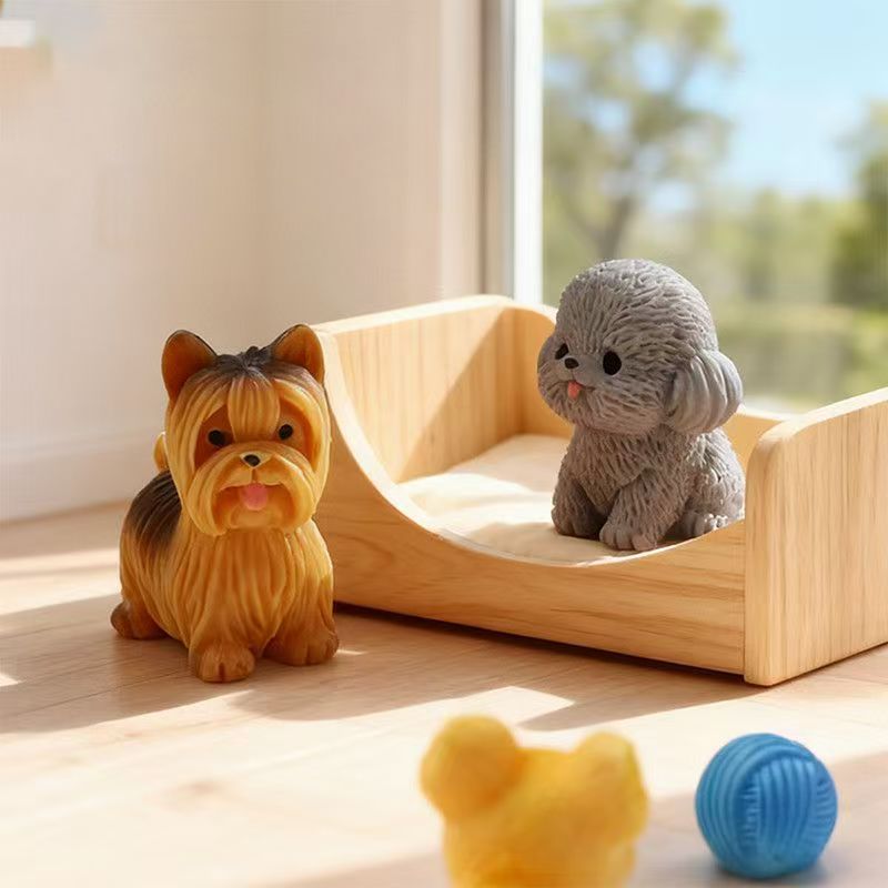 Cute Teddy Poodle Puppy Small  - Bonsai Gardenia review and price