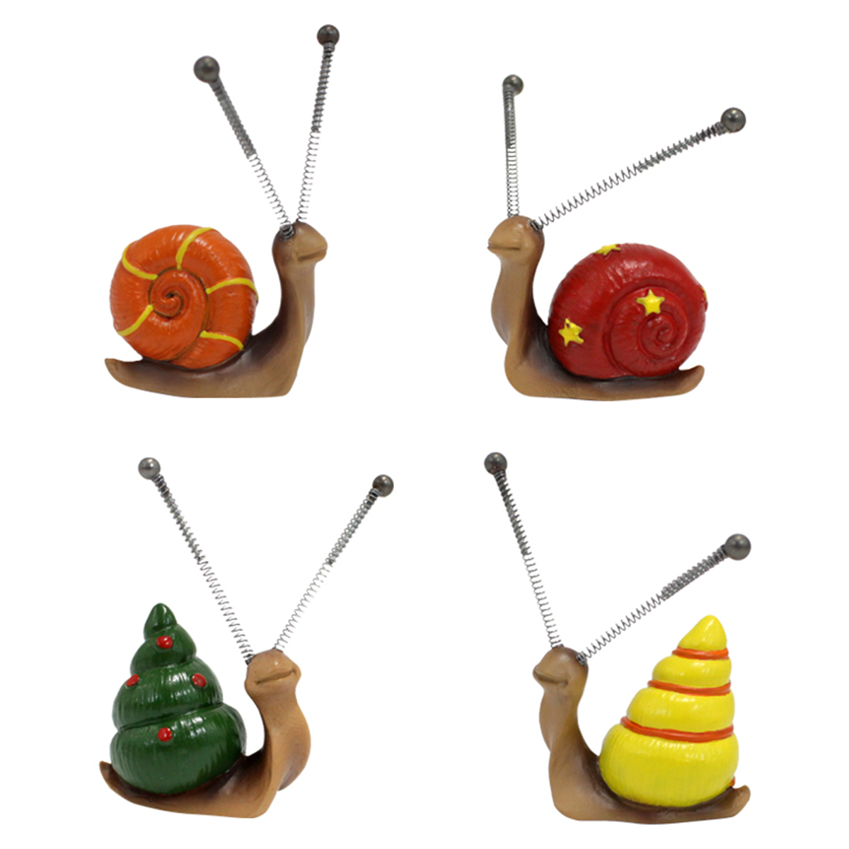 4pcs, Mini Snail Sculpture Bon - Bonsai Garden Ideas review and price