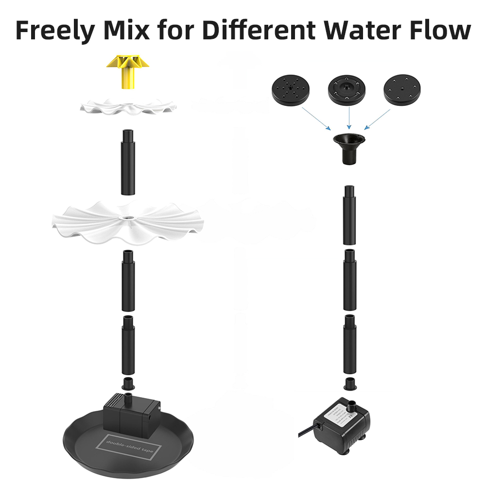 Solar Fountain Pump for Bird B - Bonsai Garden Fountain review and price