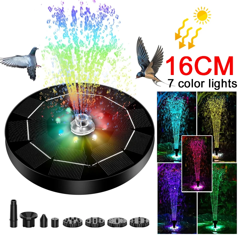Fountain Light 7 Colors LED Li - Bonsai Garden Fountain review and price