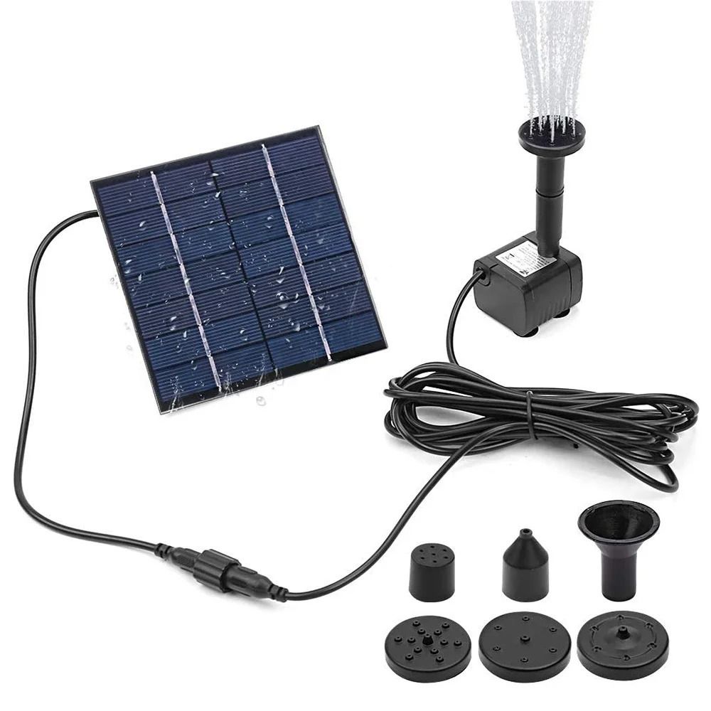 1.4W Mini Solar Fountain Pump  - Bonsai Garden Fountain review and price