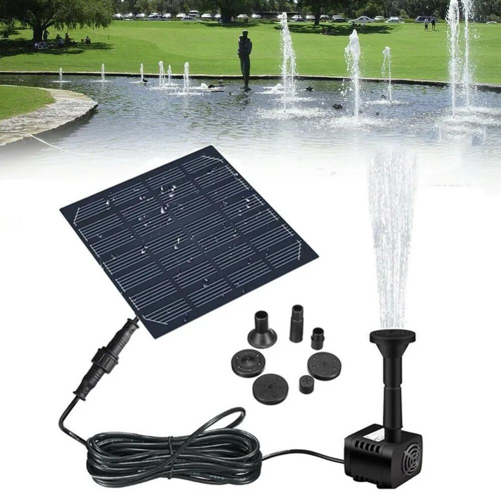 1.4W Mini Solar Fountain Pump  - Bonsai Garden Fountain review and price