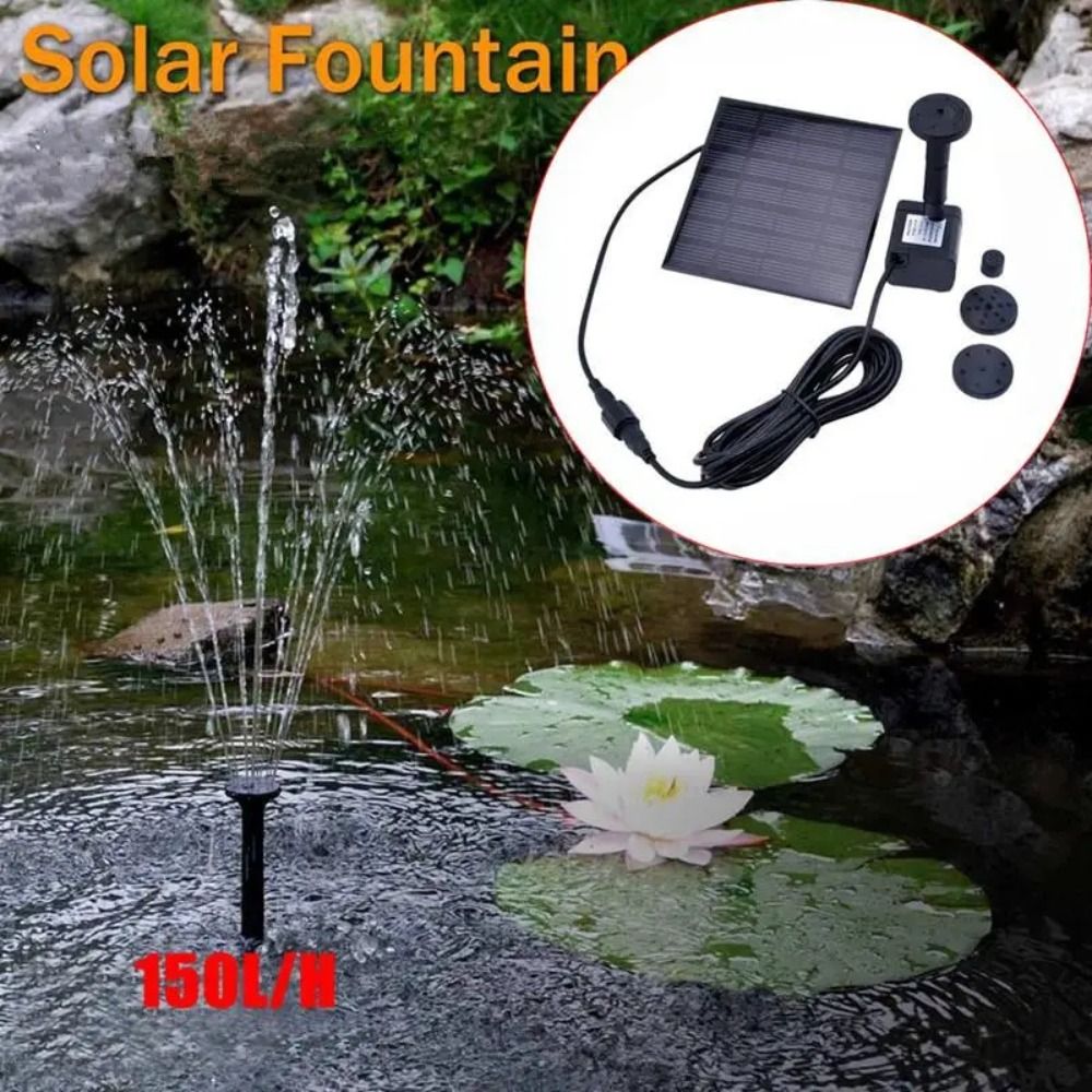 1.4W Mini Solar Fountain Pump  - Bonsai Garden Fountain review and price
