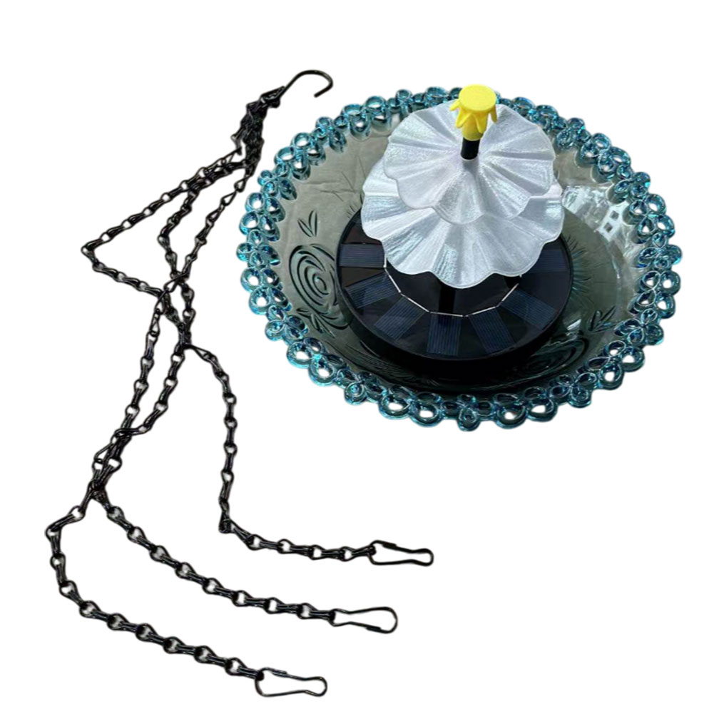 Solar Powered Hanging Birdbath - Bonsai Garden Fountain review and price