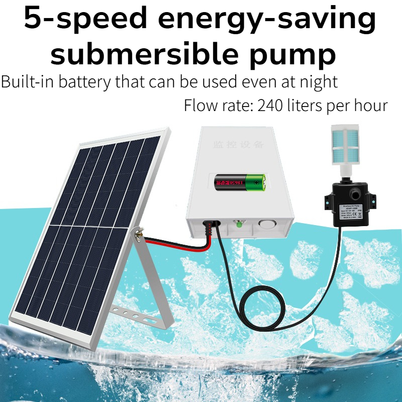 New High-flow Solar Water Pump - Bonsai Garden Fountain review and price