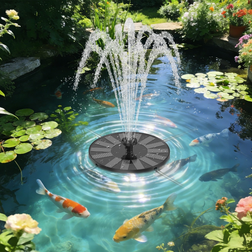 New 1.4W Solar Fountain Stable - Bonsai Garden Fountain review and price