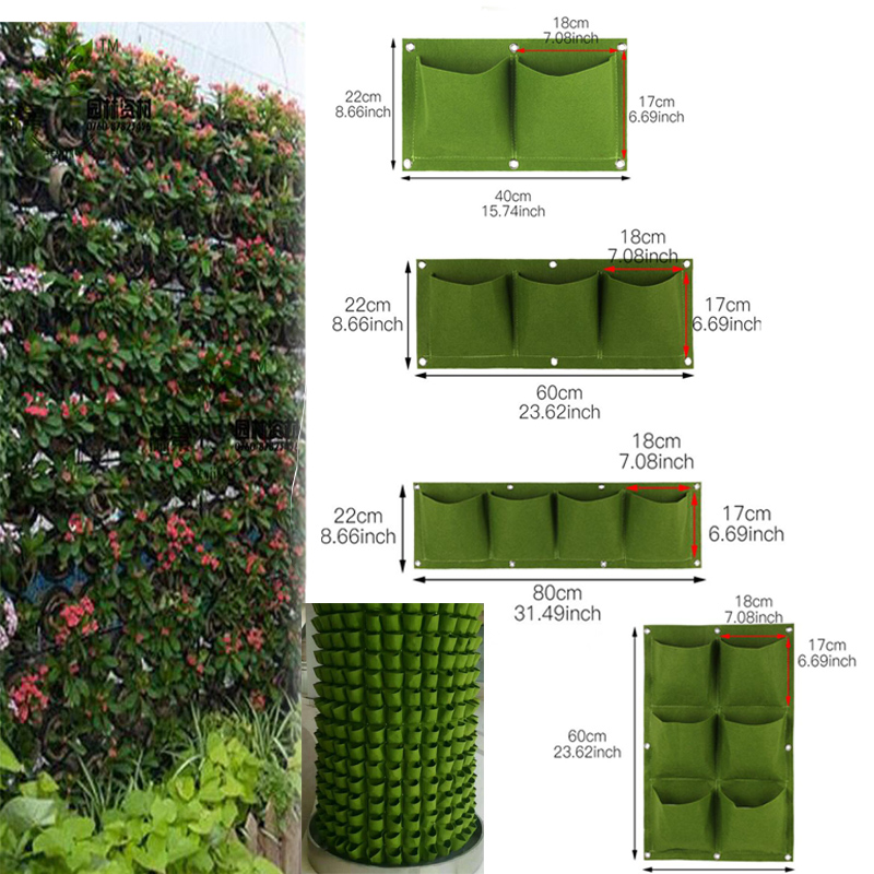 Wall Hanging Planting Bags Poc - Bonsai Vertical Garden review and price