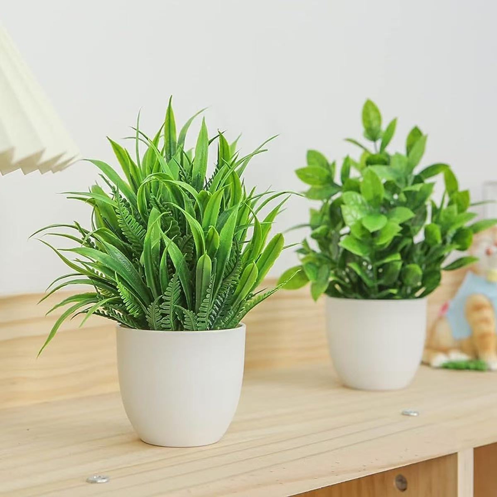 4pcs/set Mini Artificial Plant - Bonsai Gardenia review and price