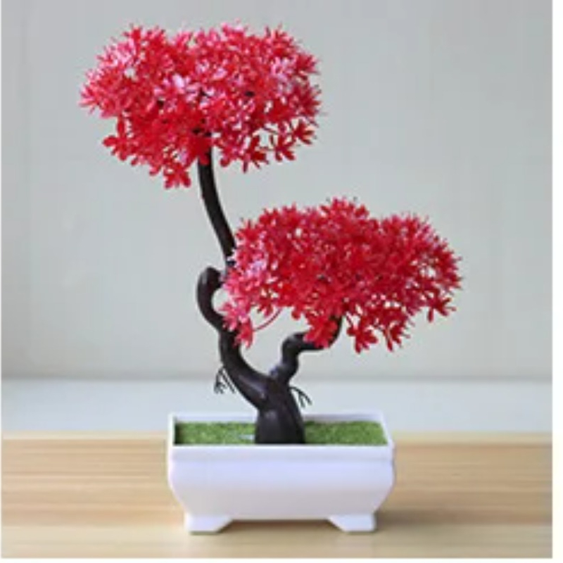 Artificial Small Tree Potted P - Bonsai Gardenia review and price