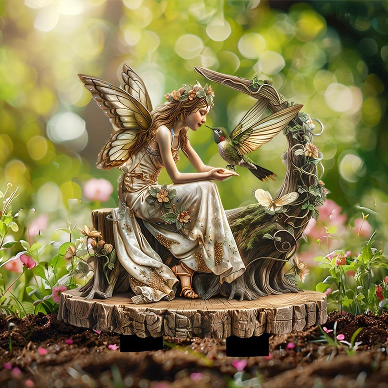 Fairy Decorative Garden Stake  - Bonsai Garden Ideas review and price