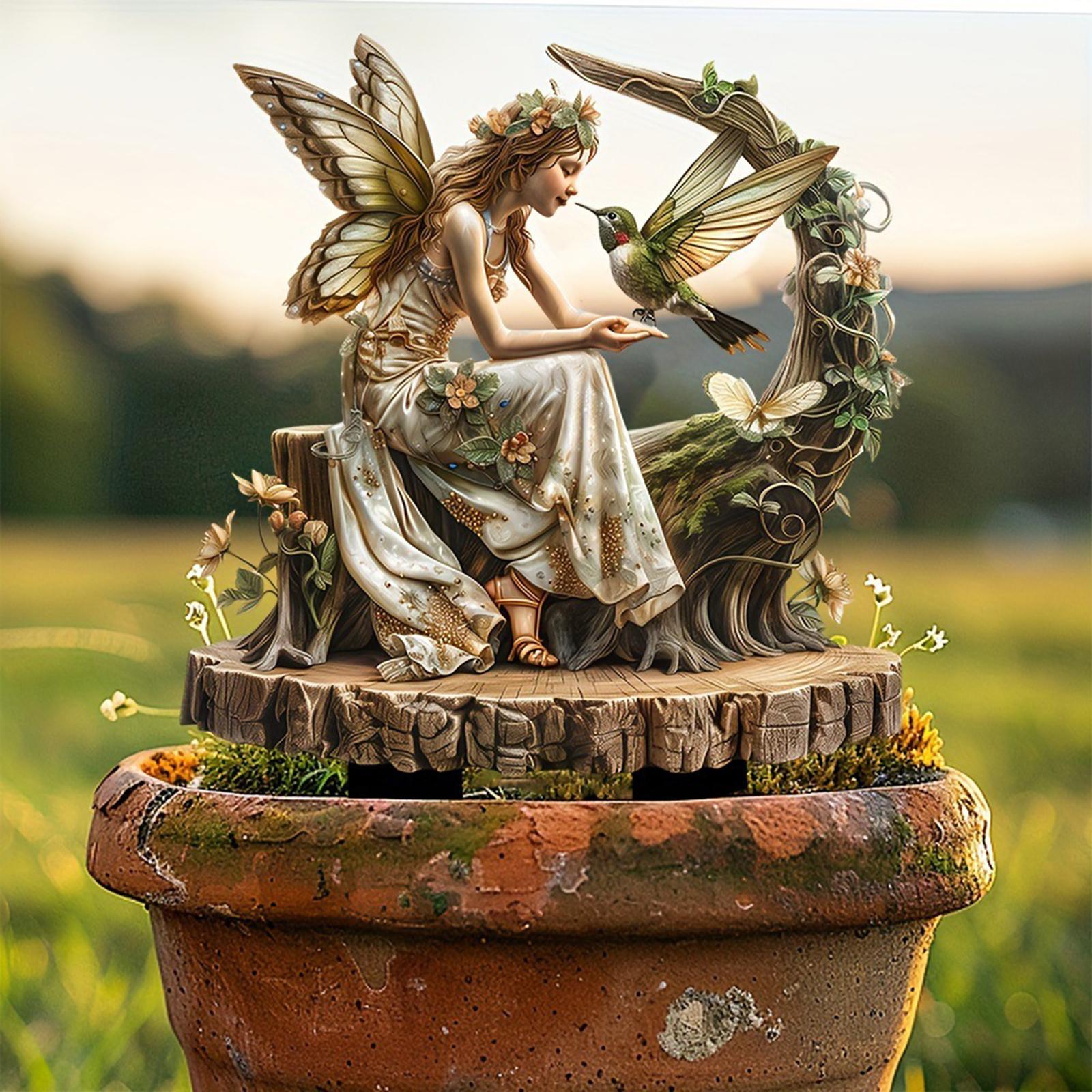 Fairy Decorative Garden Stake  - Bonsai Garden Ideas review and price