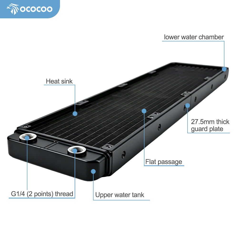 OCOCOO PC Water Cooling Radiat - Bonsai Wire Aluminum review and price