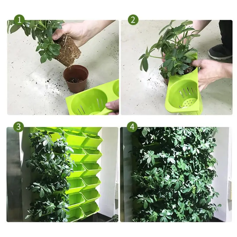 Stackable Flower Pot Wall Hang - Bonsai Vertical Garden review and price
