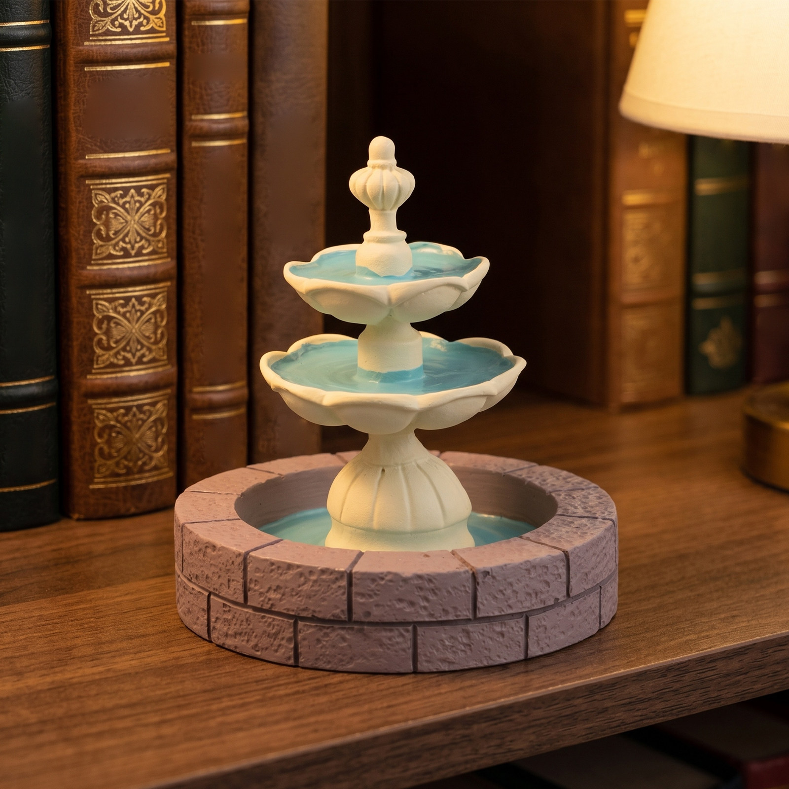 2Pcs Miniature Resin Fountain  - Bonsai Garden Fountain review and price